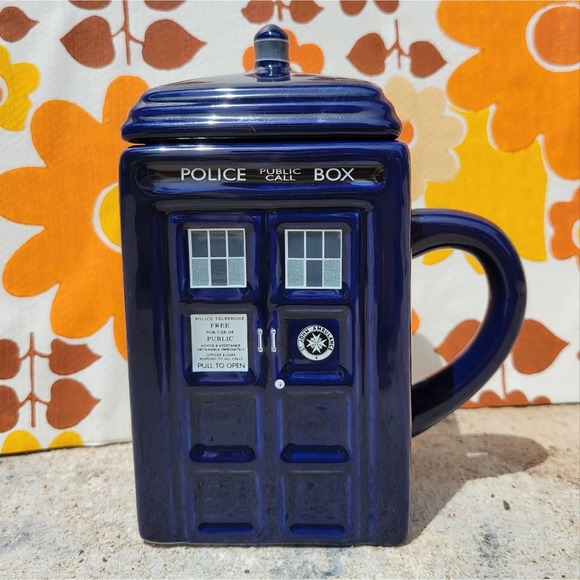Zeon Other - Doctor Who TARDIS Mug with Lid